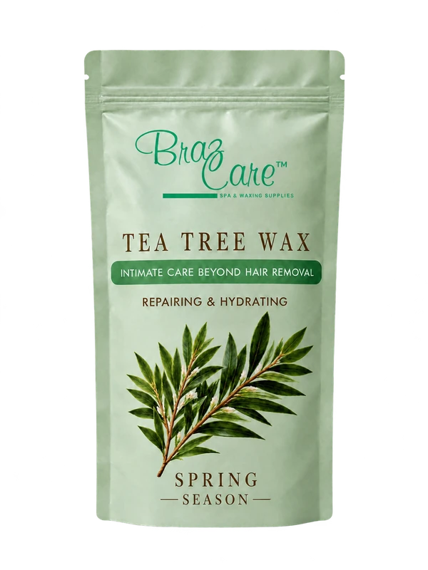 BrazCare Tea Tree Wax package