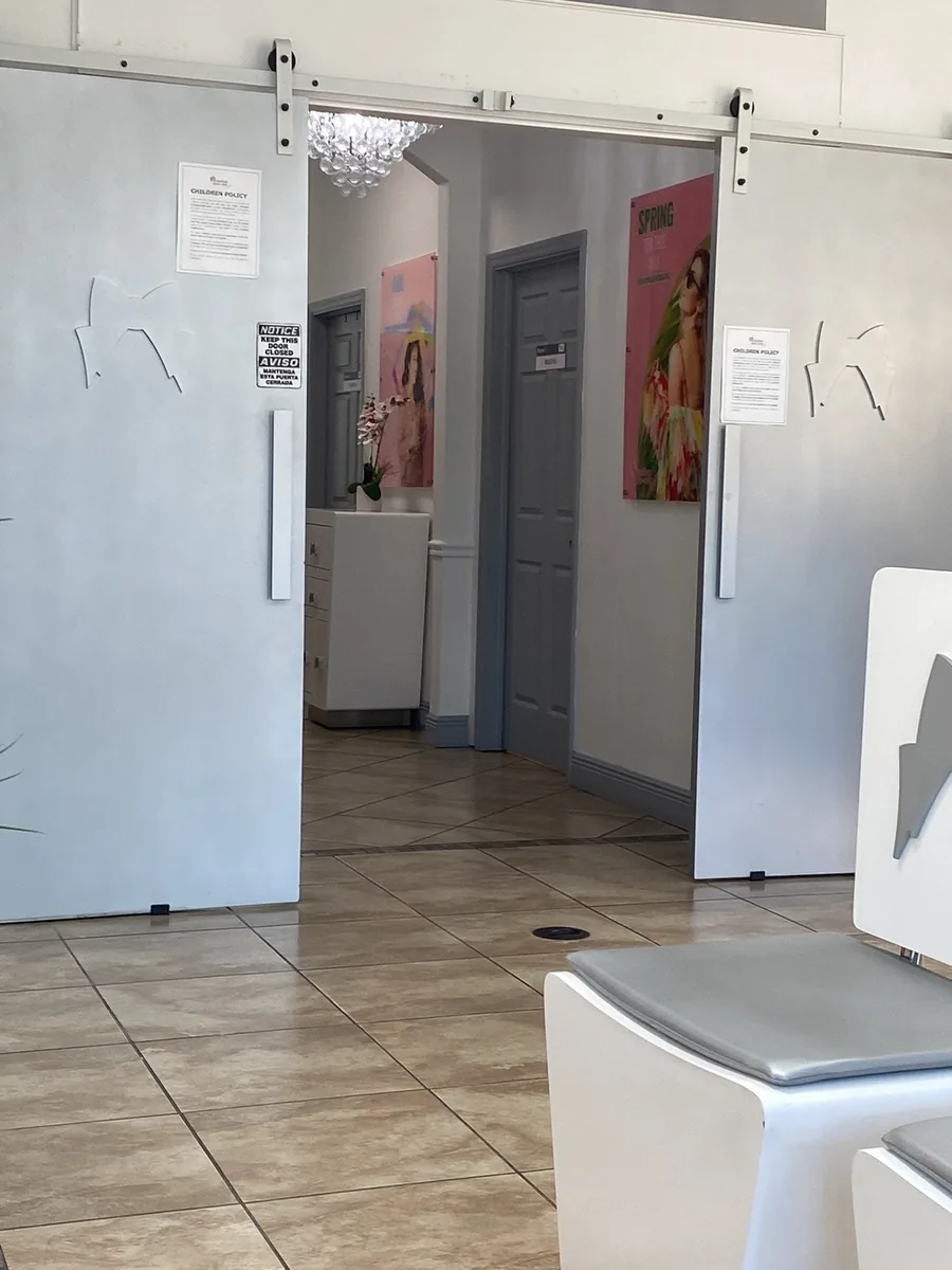 Treatment room inside the Boynton Beach spa