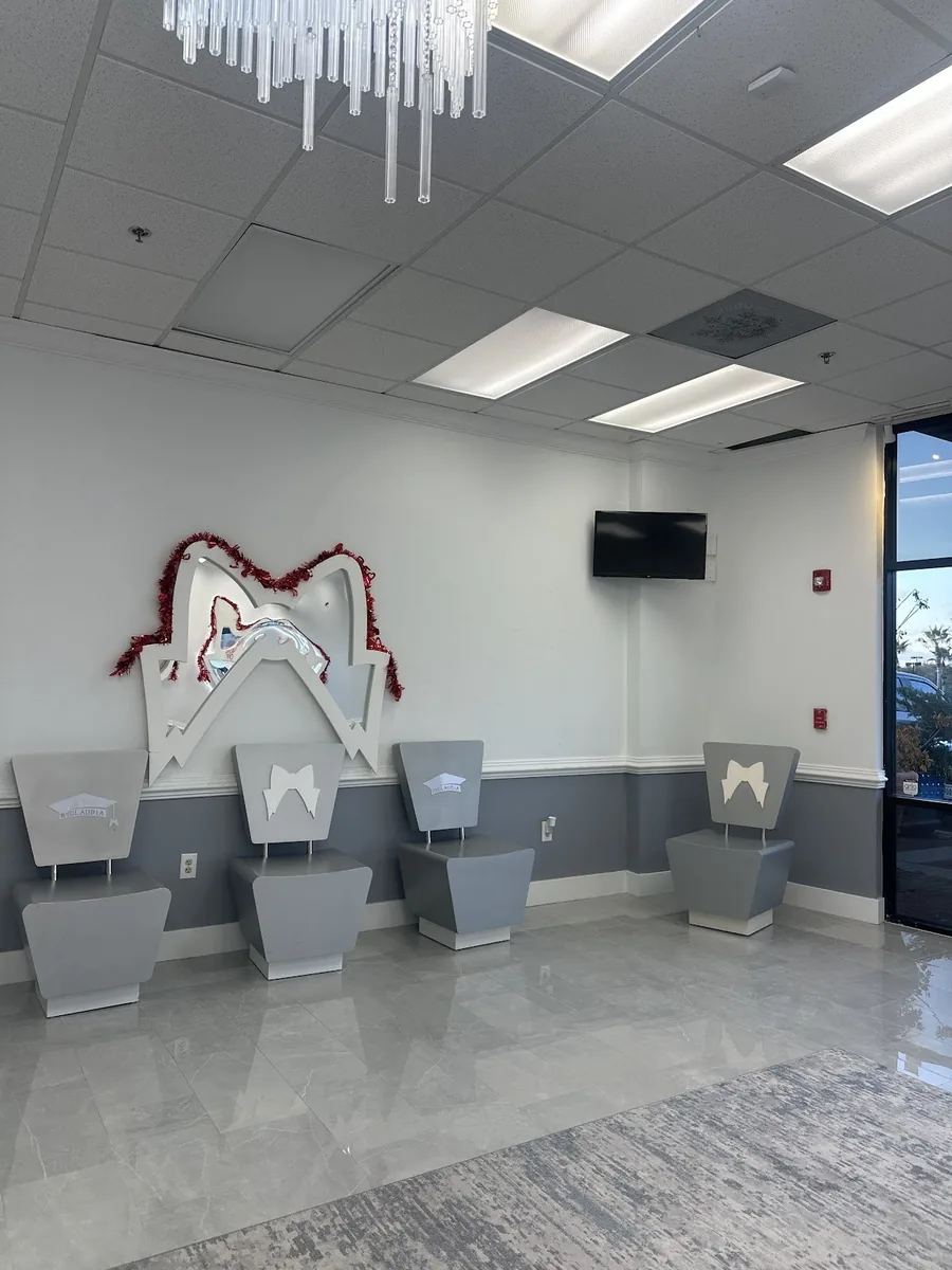 Treatment room inside the Clermont spa