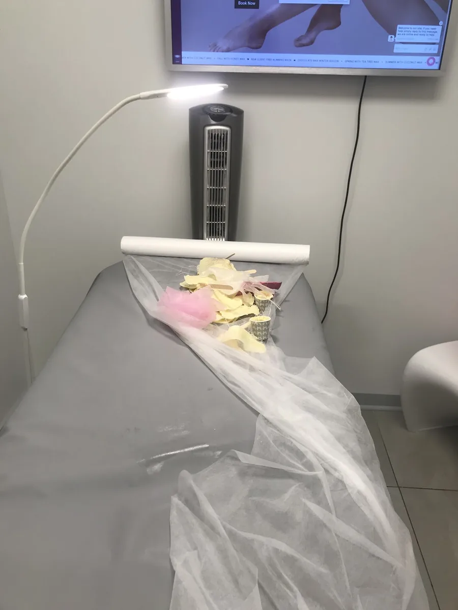 Treatment room inside the Mount Pleasant spa