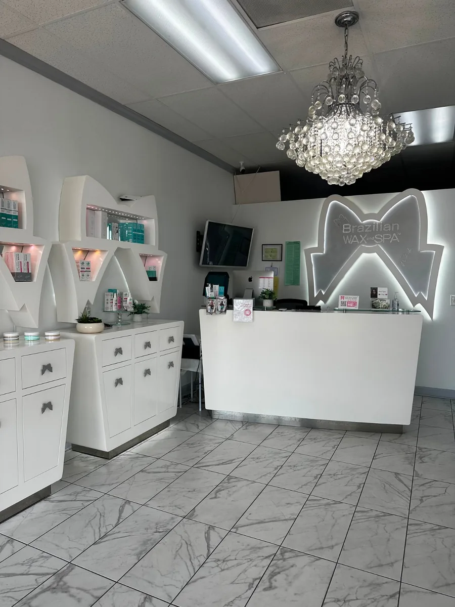 Reception inside the Myrtle Beach spa