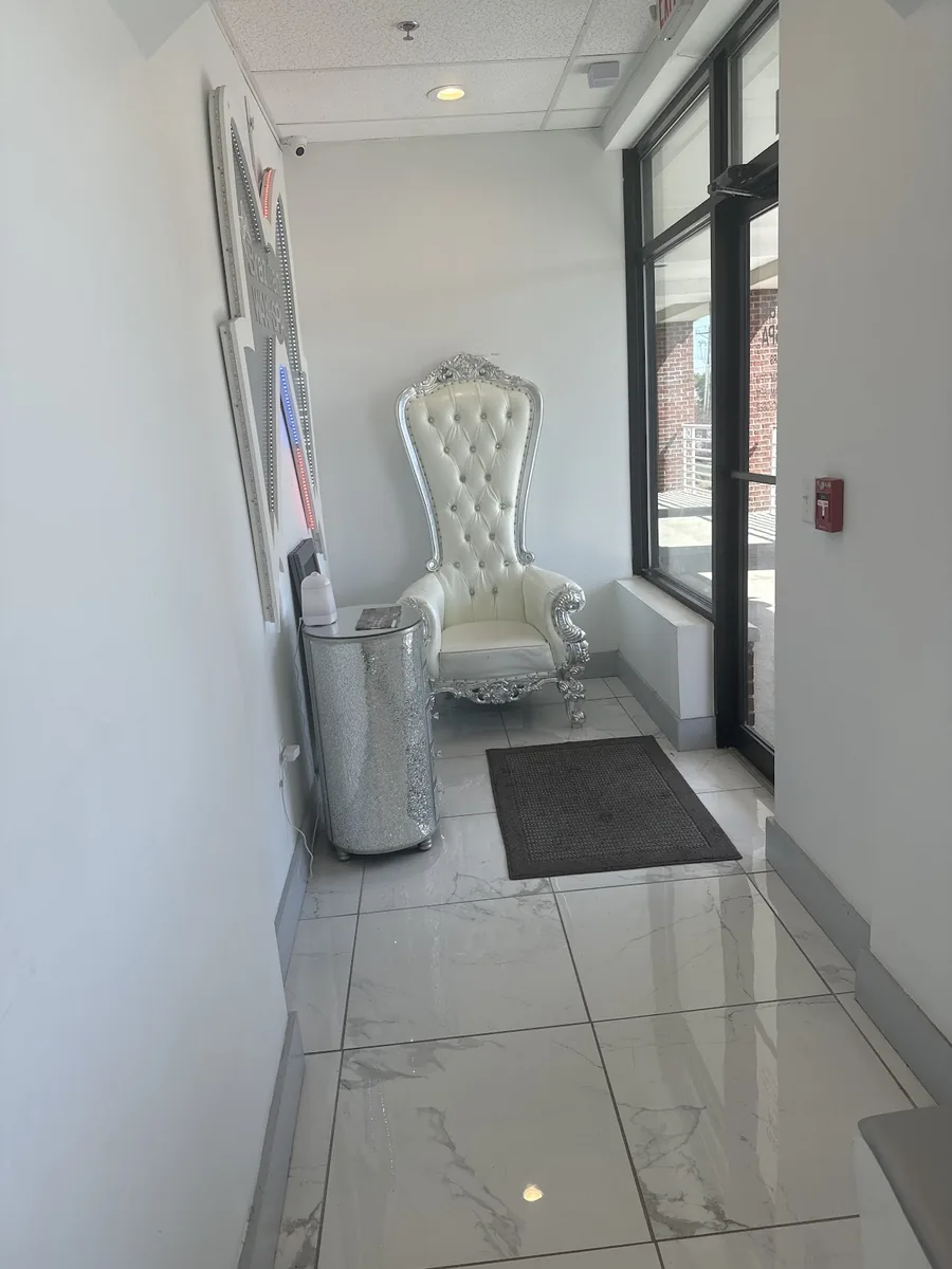 Interior detail inside the Northeast Columbia spa