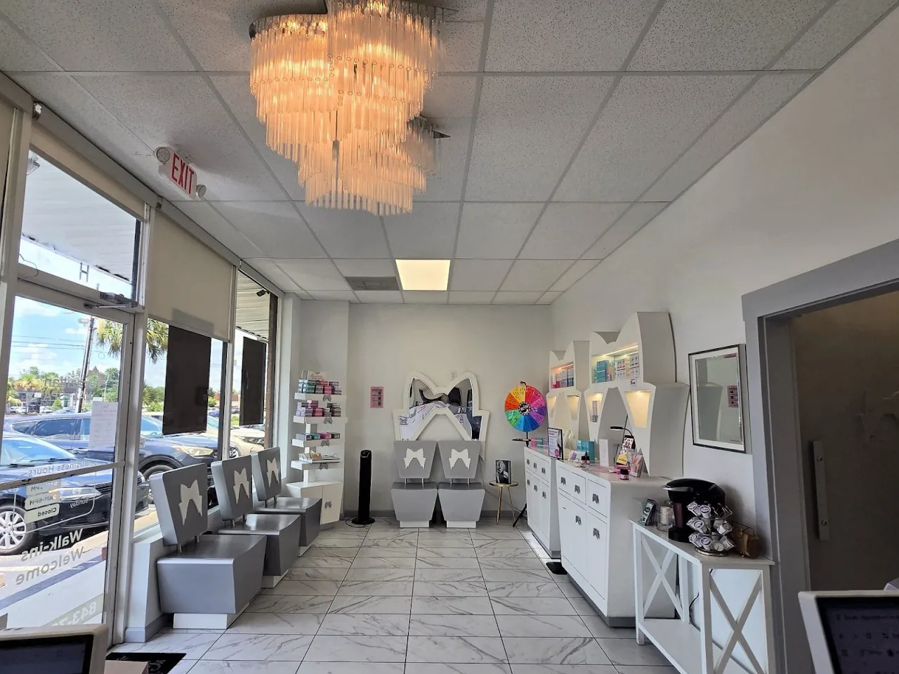 Interior of the North Charleston spa